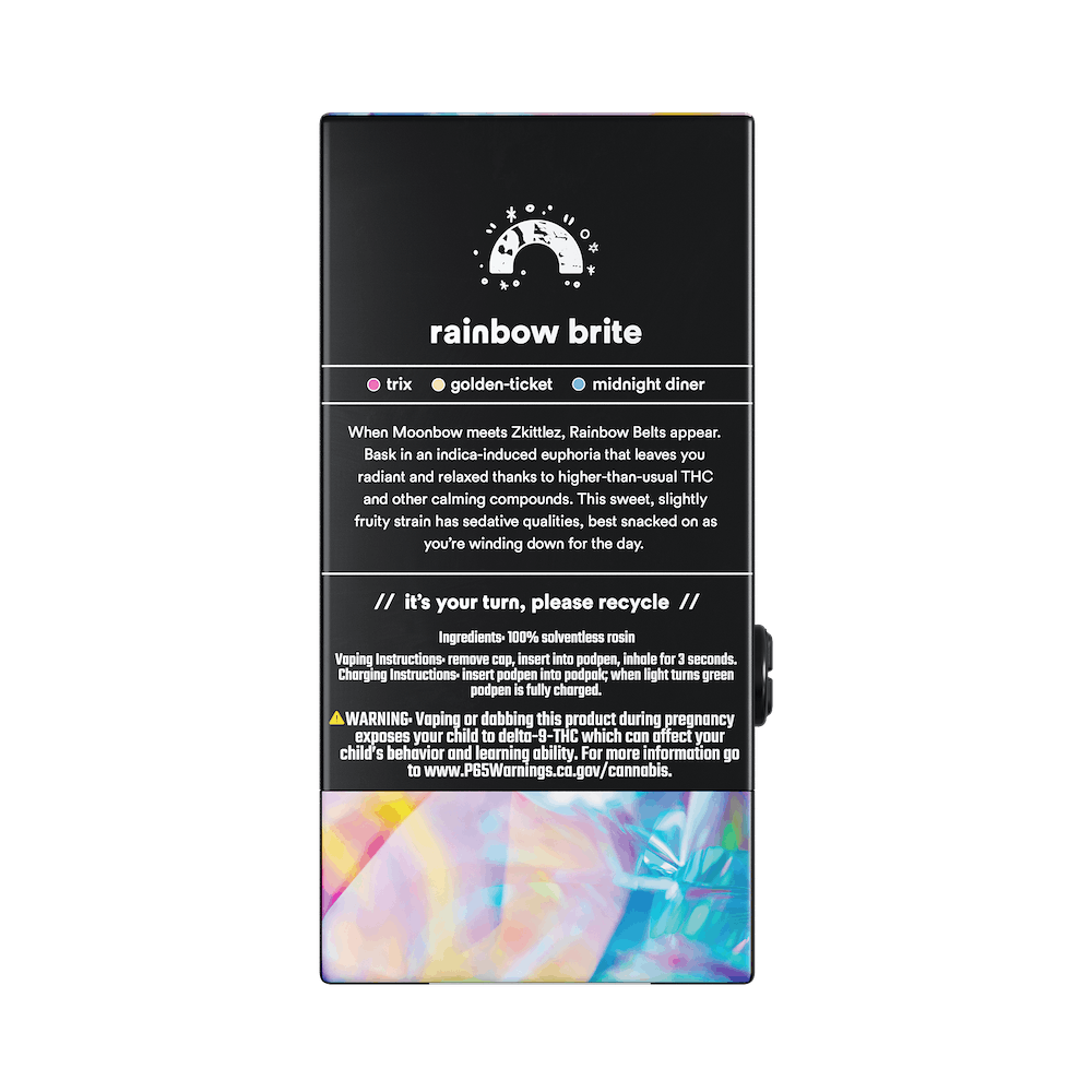 Rainbow Brite | Solventless | .5g Pod - Antioch