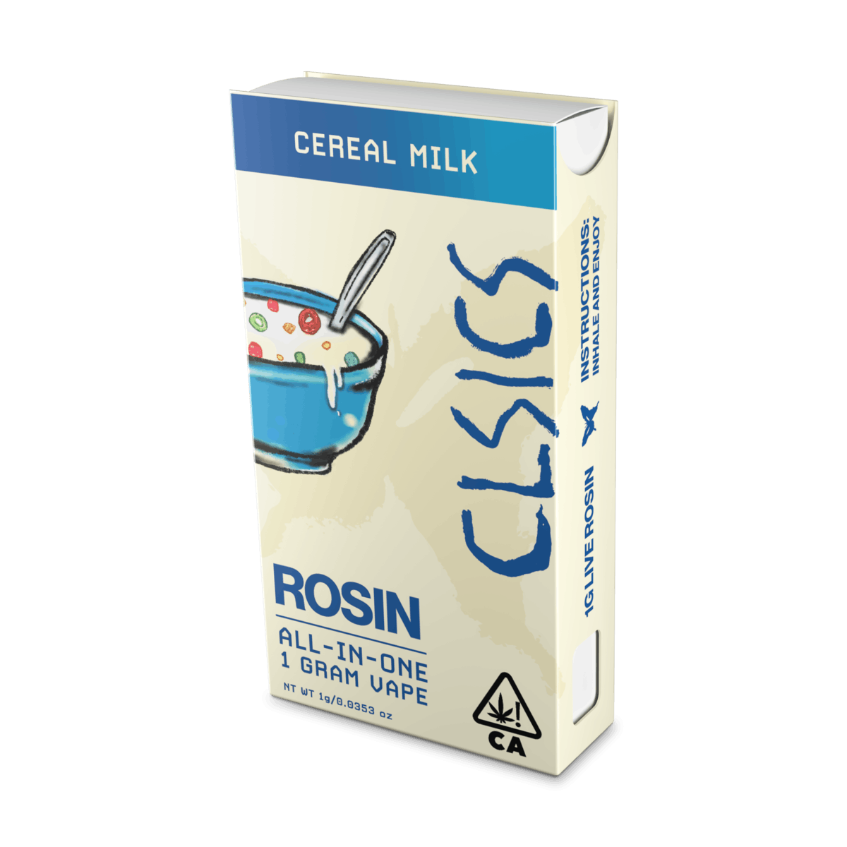 Cereal Milk | Live Rosin | 1g AIO - Riverbank